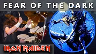 IRON MAIDEN - Fear Of The Dark - Drum Cover - (Rock In Rio) - (Birthday present) #09
