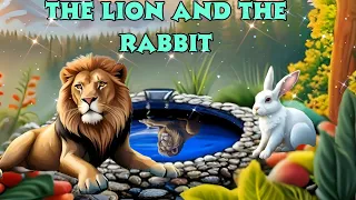 🦁 The Lion and 🐰the Rabbit | English story | moral educational adventure bedtime stories for kids