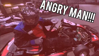 Angry Kart Man Over Reacts...