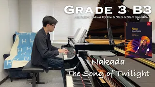 Grade 3 B3 | Nakada - The Song of Twilight | ABRSM Piano Exam 2023-2024 | Stephen Fung 🎹