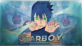 Uchiha Sasuke - Starboy [EDIT/AMV] Rm @Flobyedit | free clips + preset
