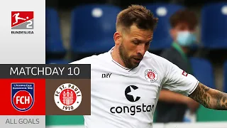 3 Goals in 5 Minutes! | 1. FC Heidenheim - FC St. Pauli 2-4 | All Goals | Matchday 10 – Bundesliga 2