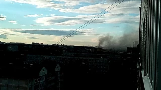 ТРЦ Рио горит, Москва