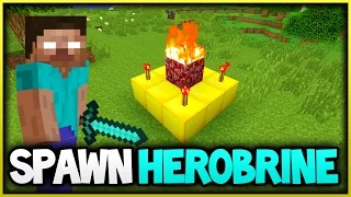 Minecraft Herobrine Spawner Tutorial(XboxOne/Xbox360)  (Ps3PS4)