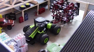 Big Steiger Tractors on the Model Farm