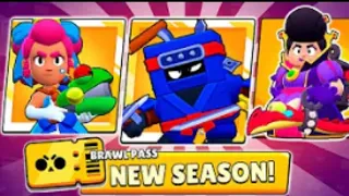 Brawl Pass Season 8 Rewards || Ash, Princess Shelly, Ninja Ash and Many More Exclusive Rewards