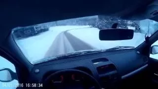 lift-off oversteer in snow