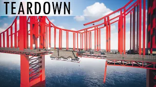 Collapsing Physics Bridge  in Teardown Mods