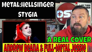 OldSkuleNerd Reaction | Metal: Hellsinger - STYGIA  (Cover) @BaenaCarcosa & @fullmetaljessie