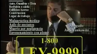 Better Version Of The Spanish 1-800-LEY-9999 Ad From The 2000’s *READ DESC*