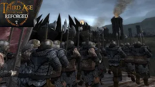 MORDOR BESIEGE THE WITCH KINGS CITADEL (Siege Battle) - Third Age: Total War (Reforged)