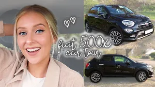 NEW car tour! Fiat 500X 🥰 what’s in my car & in depth review!