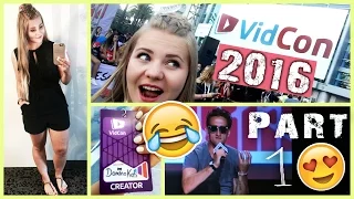 RIESIGES YOUTUBE TREFFEN in L.A.  - VidCon Day #1