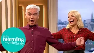 Phillip & Holly Try Out Laughter Yoga | This Morning