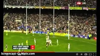 Nic Natanui Goal After The Siren R8 2013