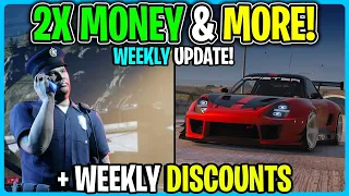 GTA Online WEEKLY UPDATE 2X Money & More!