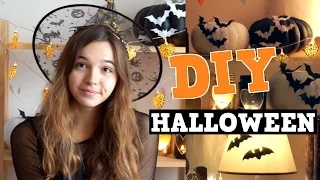 DIY 🎃 ХЭЛЛОУИН 🎃 Декор Комнаты И Украшения На Halloween СВОИМИ РУКАМИ