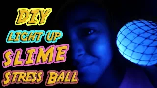 Color Changing Light Up Stress Ball DIY - Slime Stress Ball DIY