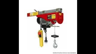 Mini Electric Wire Rope Hoist Motor Crane 500kg to 1 ton