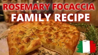 Rosemary Focaccia Bread #shorts | Flour, Eggs and Yeast Channel