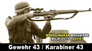 Gewehr 43 : DIBUAT OLEH JERMAN DARI SENJATA RAMPASAN MILIK SOVIET