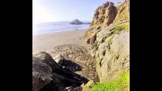 'Kelp at Ocean Beach' Playa Painting timelapse