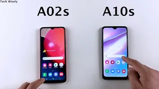 SAMSUNG A02s vs A10s - SPEED TEST