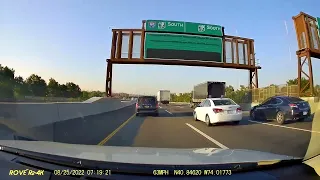 New Jersey Turnpike I-95 ENTIRE LENGTH southbound dashcam from New York to Delaware with Exit List