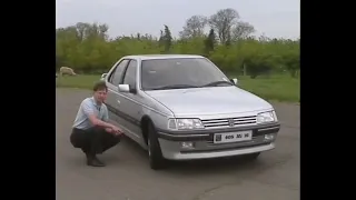 Peugeot 405 Mi 16 Original UK Launch Video Featuring Martin Brundle