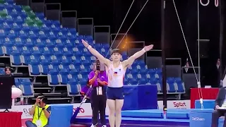 Carlos Yulo - Gold Medal on Floor (15.300). Asian Artistic Gymnastics Championship 2023