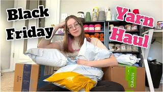 Black Friday Yarn Haul Unboxing!