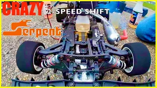 Serpent Viper Nitro On-Road with A Novarossi Motor - Fire up & Speed Run - How Fast is it?