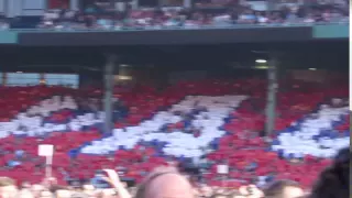 Welcome Back Paul signs at Fenway 7/17/16--Paul McCartney