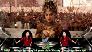 "Gods of Egypt" to Goddess of Drums "Happy Birthday" Nur Amira Syahira
