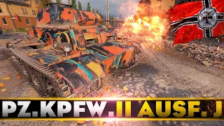 THE MOST TOXIC TANK • Pz.Kpfw. II Ausf. J • WoT Gameplay