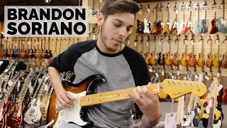 Brandon Soriano | Eric Johnson Fender Stratocaster Thinline at Norman's Rare Guitars