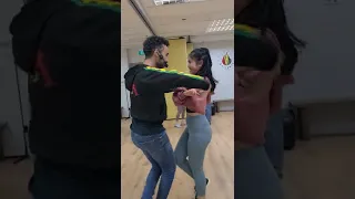 Caliente Dance Studio Singapore Bachata social dance demo Frío Remix - Jensen feat. Pinto Picasso