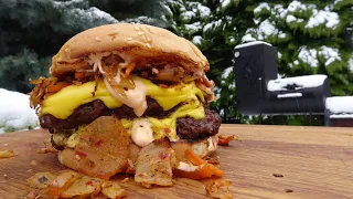 Kimchi Burger -KuchniaKwasiora