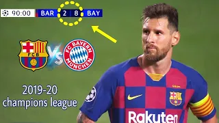 This match shocked the world  Barcelona vs Bayern Munich 8-2  | 4k🥶