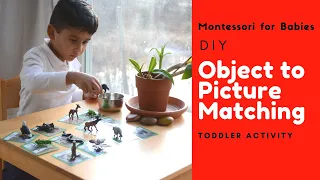 Montessori at Home: DIY Matching Activity for Babies & Toddlers