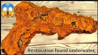 Restoration old pistol - Found Underwater