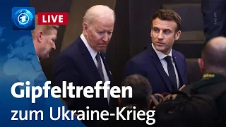 NATO, G7 und EU beraten über Krieg in der Ukraine | tagesschau24 extra