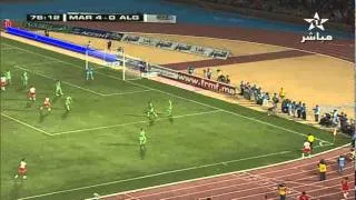 Maroc #  Algerie ( 2 eme mi-temps) match complet  -4 Juin 2011