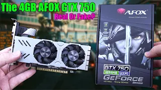 Is It Legit? - The AFOX 4GB GTX 750 - The Only 4GB 750 Ever Made?