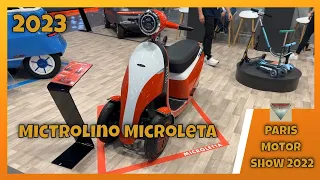 2023 Microlino Microleta Scooter Interior and Exterior Paris Motor Show 2022