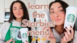 Starbucks Barista Training: Learn GRANDE Drinks | Starbucks Menu Items + How to Make Them