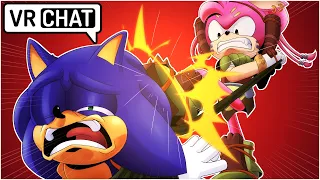 SONIC MEETS THORN ROSE IN VR CHAT!