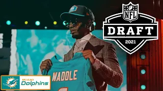 The Miami Dolphins No. 6 Pick Jaylen Waddle: Instant Analysis!!