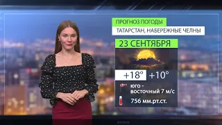 Прогноз погоды в Набережных Челнах на 23 сентября 2021 г.