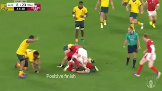 Midfield scrum attack